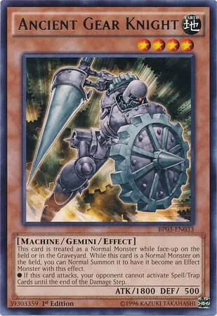 Ancient Gear Knight - 1st Edition