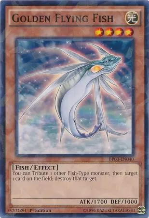 Golden Flying Fish - Shatterfoil