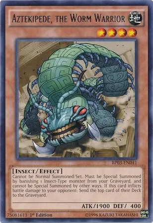Aztekipede, the Worm Warrior - 1st Edition