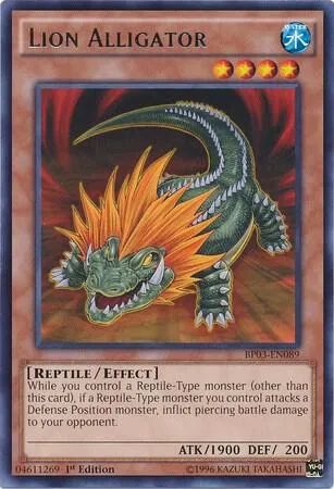 Lion Alligator - 1st Edition