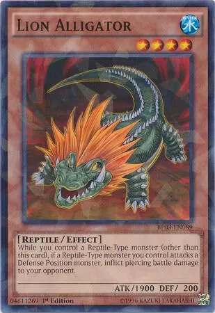 Lion Alligator - Shatterfoil