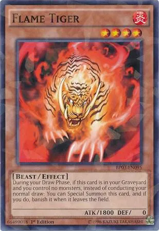 Flame Tiger - Shatterfoil