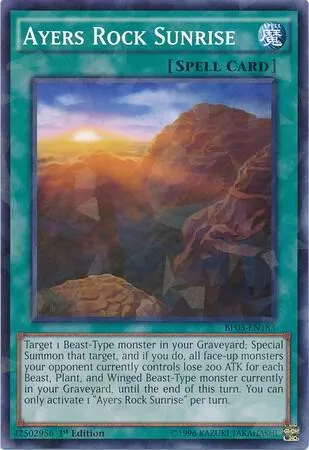 Ayers Rock Sunrise - Shatterfoil