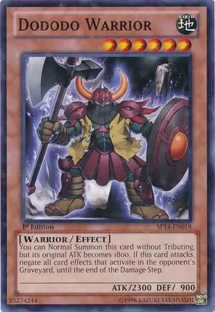 Dododo Warrior - Starfoil