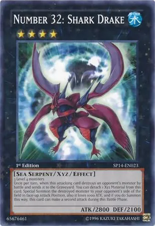 Number 32: Shark Drake - Starfoil