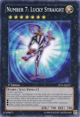 Number 7: Lucky Straight - Starfoil
