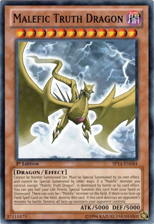 Malefic Truth Dragon - Starfoil