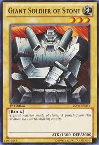 Giant Soldier of Stone - 1st Edition