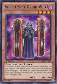 Secret Sect Druid Wid - Unlimited