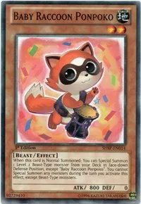 Baby Raccoon Ponpoko - 1st Edition