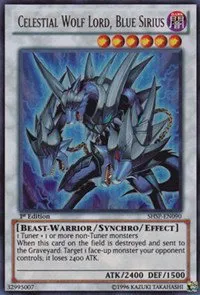 Celestial Wolf Lord, Blue Sirius - 1st Edition