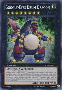 Googly-Eyes Drum Dragon - 1st Edition