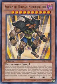 Exodius the Ultimate Forbidden Lord - Unlimited