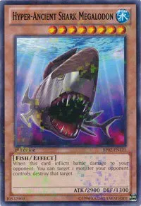 Hyper-Ancient Shark Megalodon - Mosaic Rare First Edition