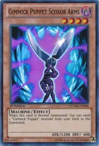 Gimmick Puppet Scissor Arms - 1st Edition