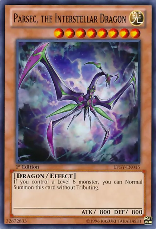 Parsec, the Interstellar Dragon - 1st Edition