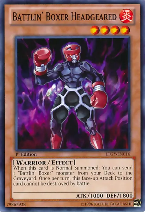 Battlin' Boxer Headgeared - 1st Edition