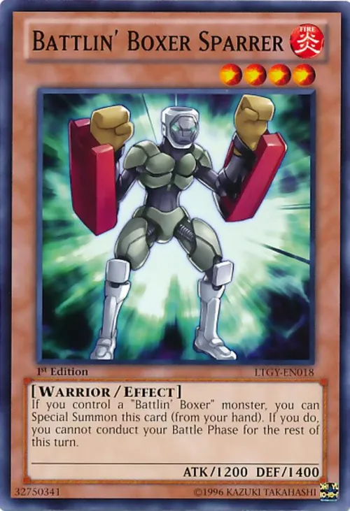 Battlin' Boxer Sparrer - 1st Edition