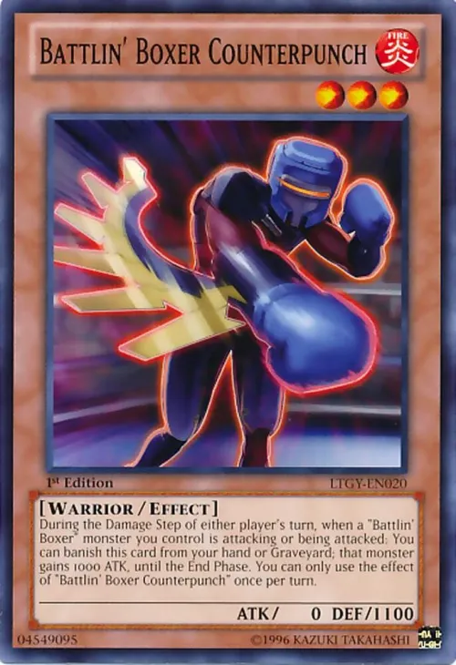 Battlin' Boxer Counterpunch - 1st Edition