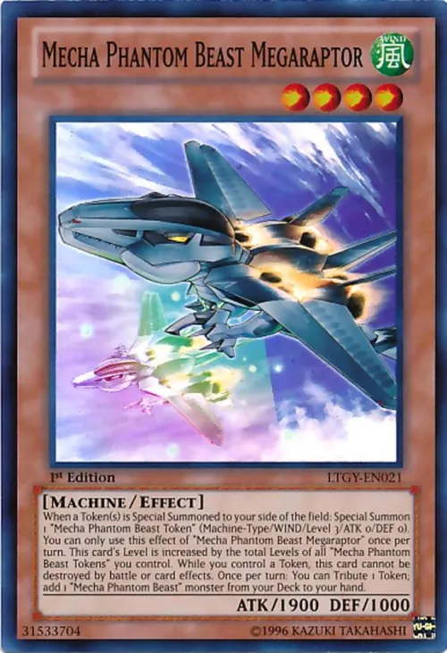 Mecha Phantom Beast Megaraptor - 1st Edition