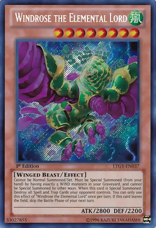 Windrose the Elemental Lord - 1st Edition
