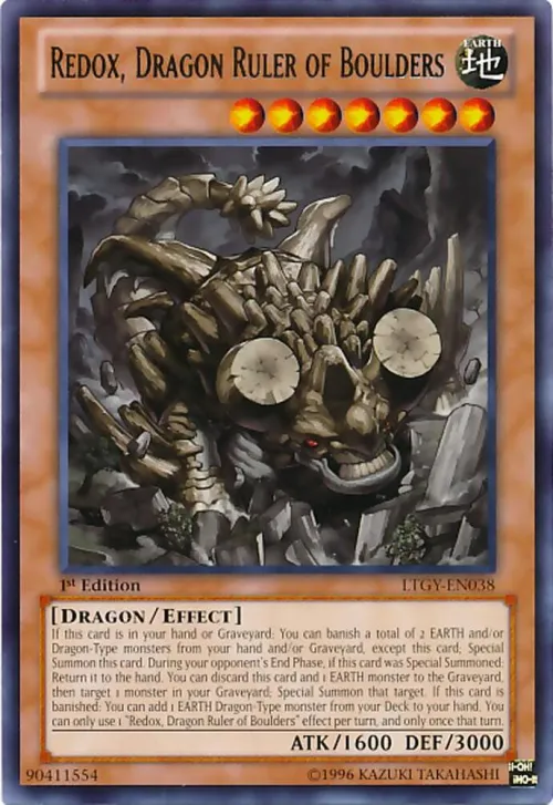 Redox, Dragon Ruler of Boulders - 1st Edition