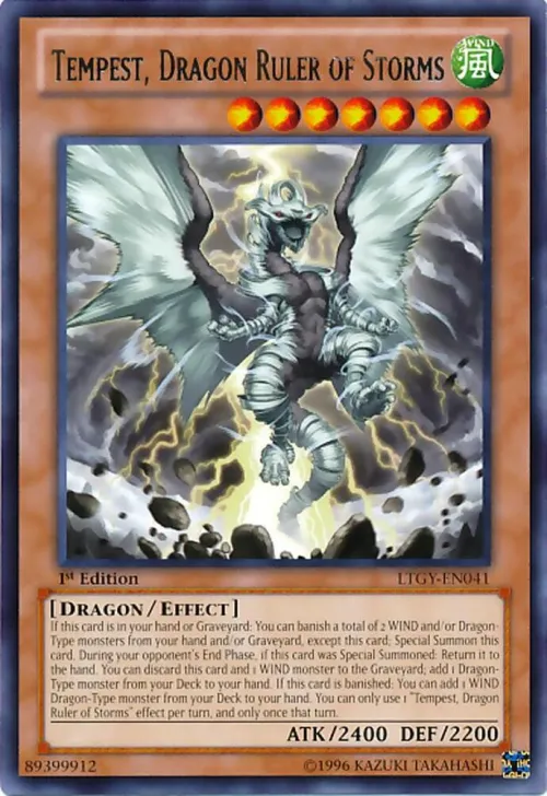 Tempest, Dragon Ruler of Storms - Unlimited