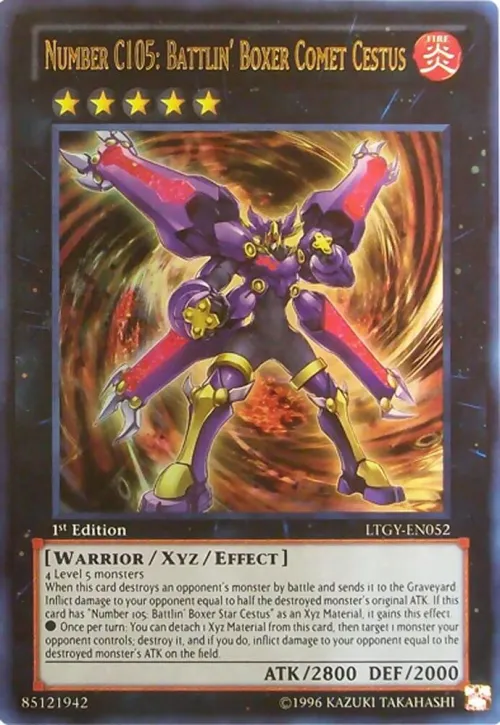 Number C105: Battlin' Boxer Comet Cestus - Unlimited