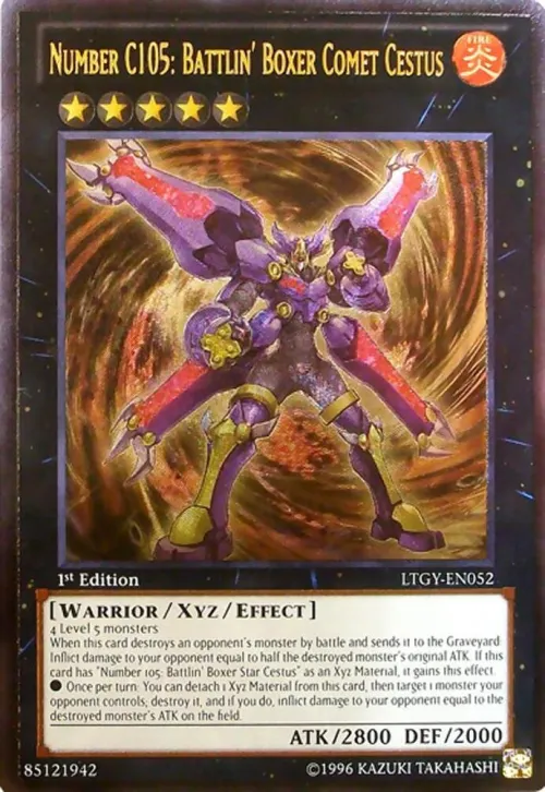 Number C105: Battlin' Boxer Comet Cestus - Utr First Edition