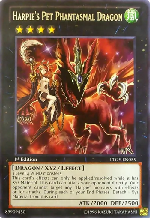 Harpie's Pet Phantasmal Dragon - 1st Edition