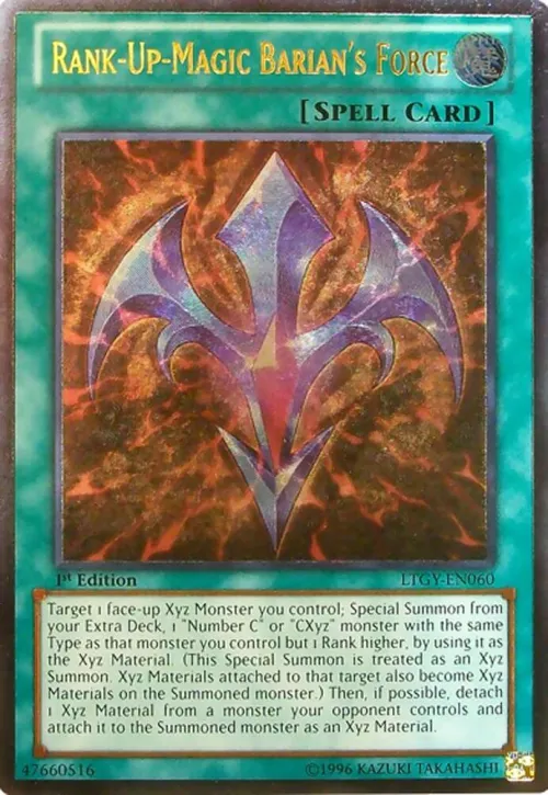 Rank-Up-Magic Barian's Force - Utr Unlimited