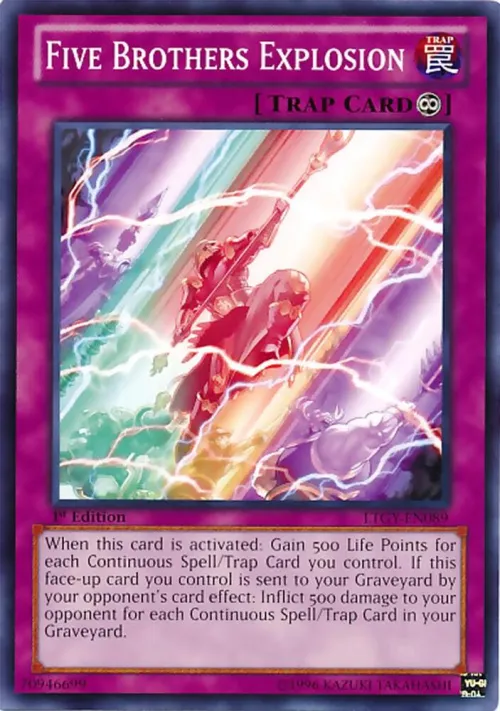 Five Brothers Explosion - 1st Edition