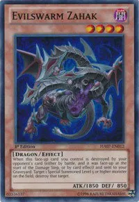 Evilswarm Zahak - 1st Edition