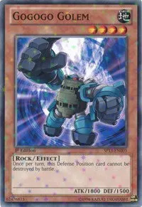 Gogogo Golem - Starfoil First Edition