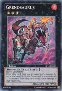 Grenosaurus - Starfoil First Edition
