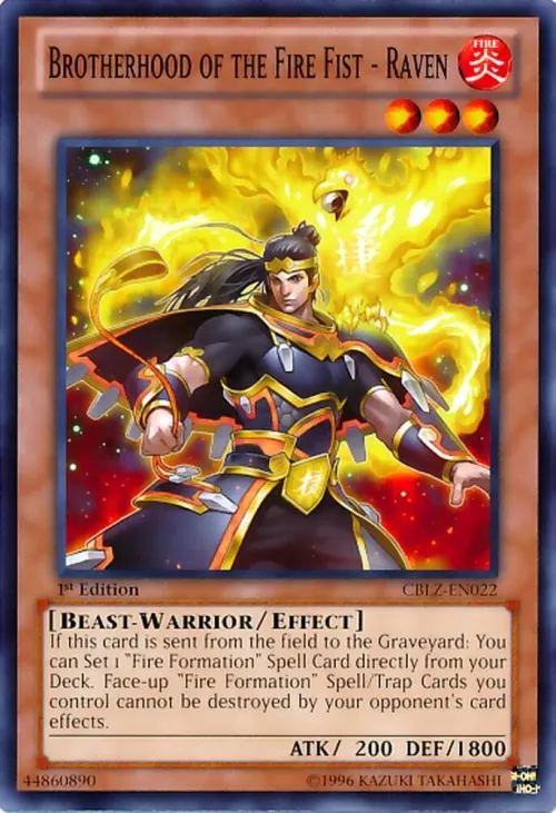 Brotherhood of the Fire Fist - Raven - 1st Edition