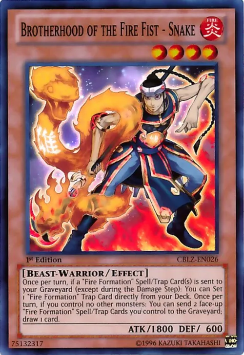Brotherhood of the Fire Fist - Snake - Unlimited