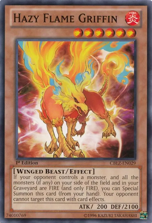 Hazy Flame Griffin - 1st Edition