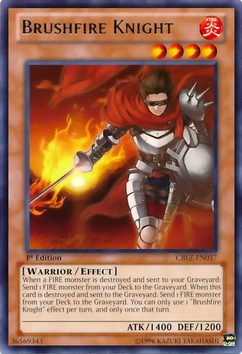 Brushfire Knight - 1st Edition