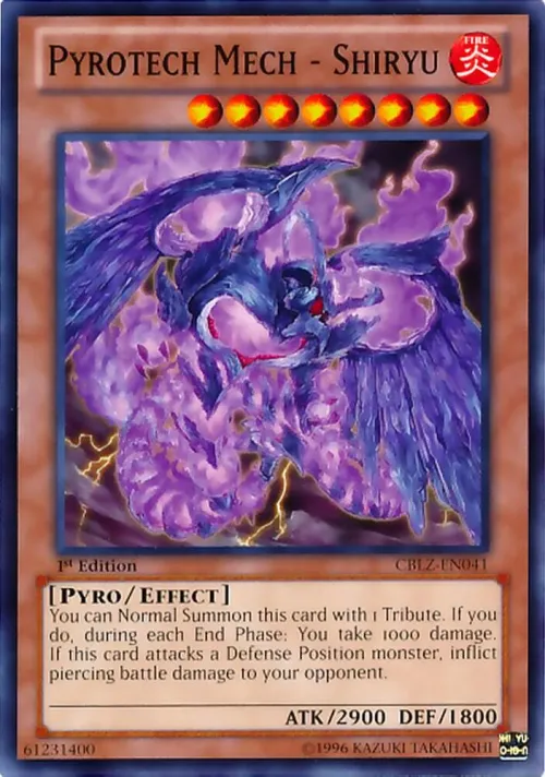 Pyrotech Mech - Shiryu - Unlimited