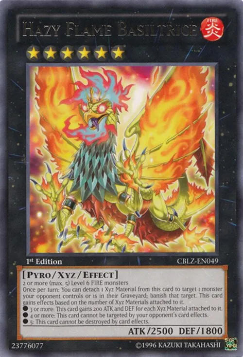 Hazy Flame Basiltrice - 1st Edition