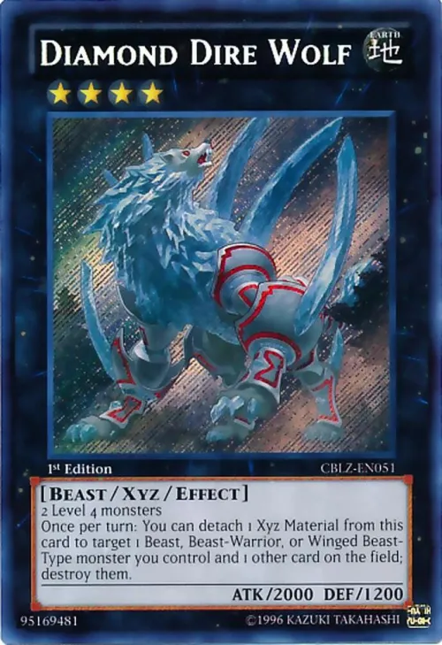 Diamond Dire Wolf - 1st Edition
