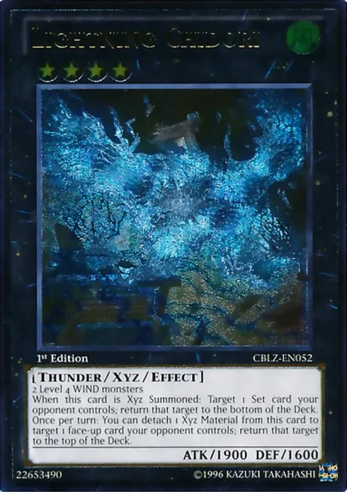 Lightning Chidori - Utr First Edition