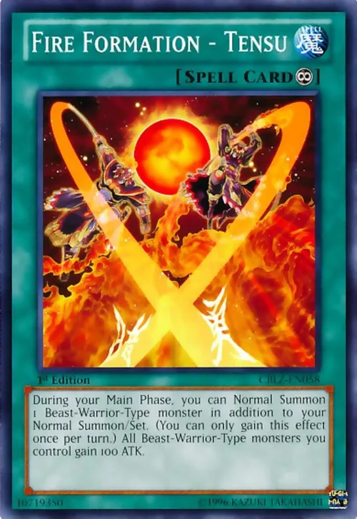 Fire Formation - Tensu - Unlimited