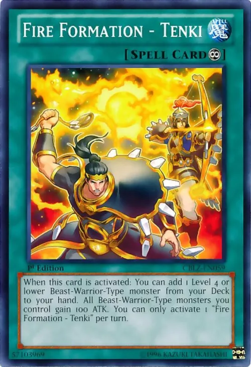 Fire Formation - Tenki - 1st Edition