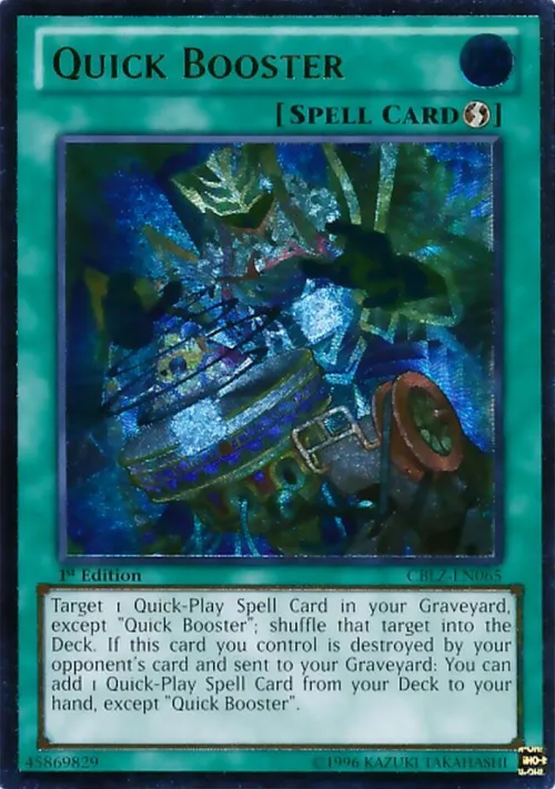 Quick Booster - Utr First Edition