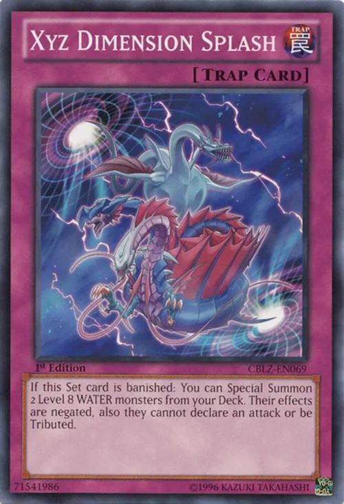 Xyz Dimension Splash - 1st Edition