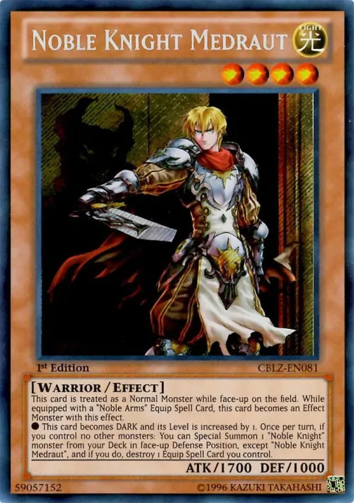 Noble Knight Medraut - 1st Edition