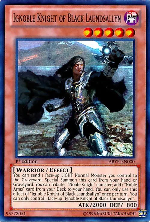 Ignoble Knight of Black Laundsallyn - Unlimited