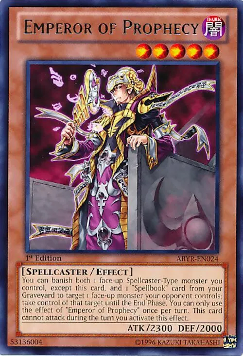 Emperor of Prophecy - 1st Edition